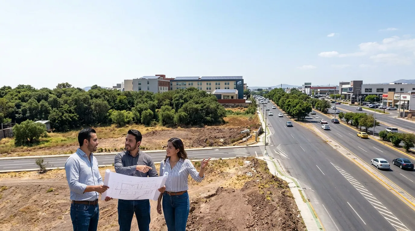 El corredor comercial sobre Paseo de la República en Querétaro