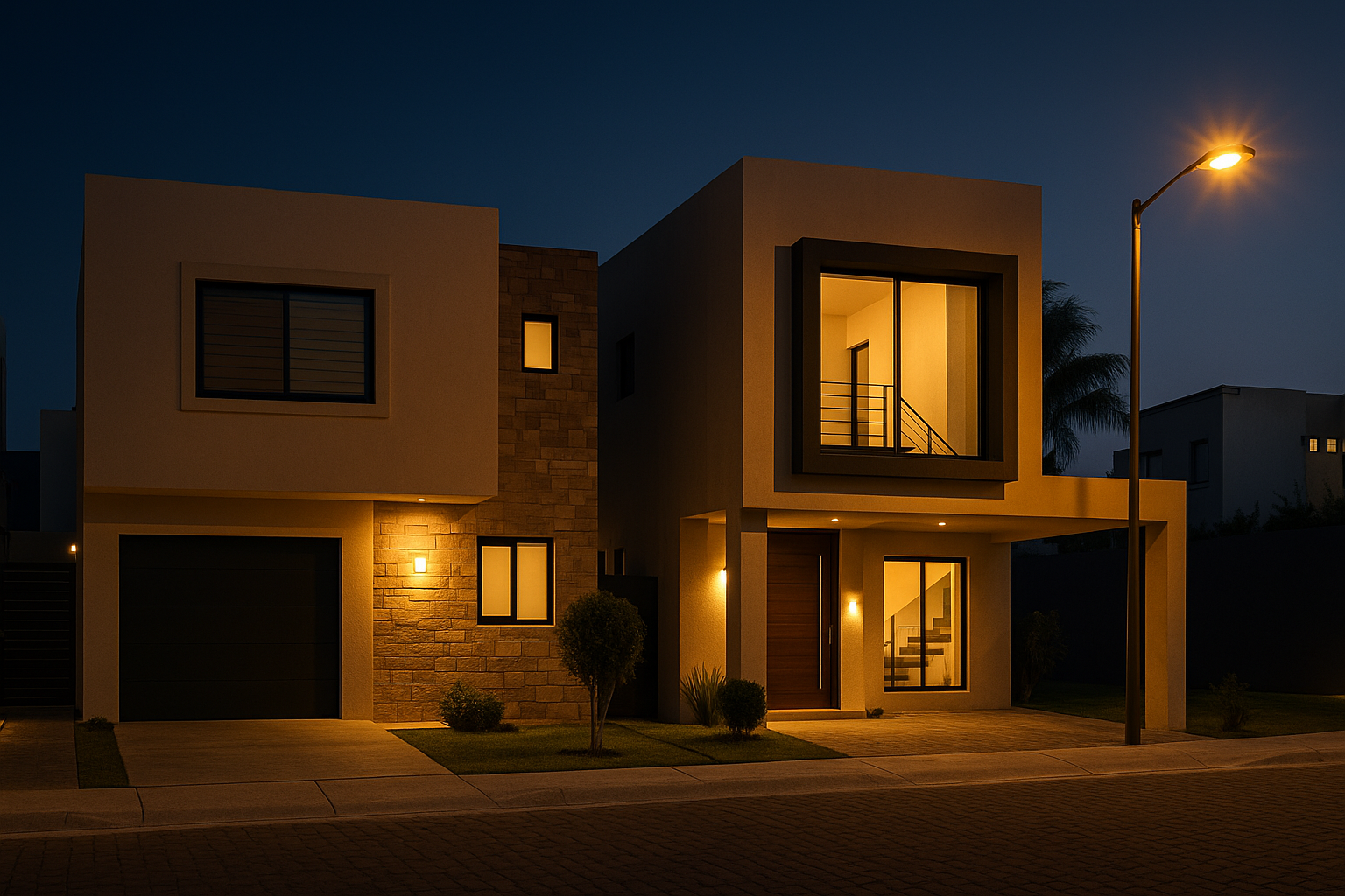 Dos casas en Querétaro con acceso rápido a servicios y vida en condominio